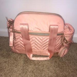 Skip Hop diaper bag with wipes case